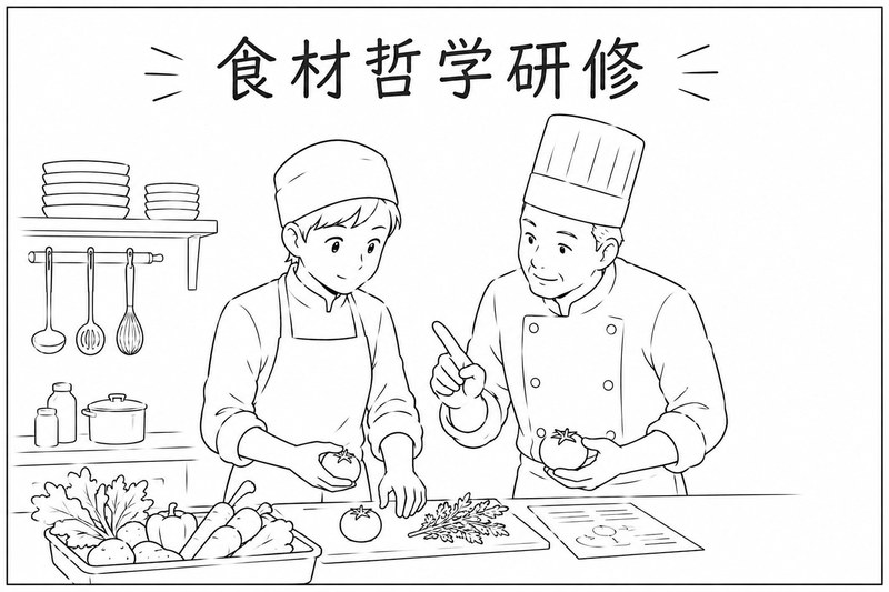 食材哲学研修のイメージ